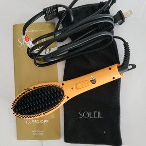 NEW Soleil mini heat hair brush